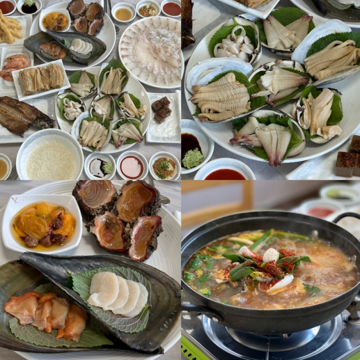  거제 횟집 매미성 근처 일출횟집 코끼리조개 맛집 추천