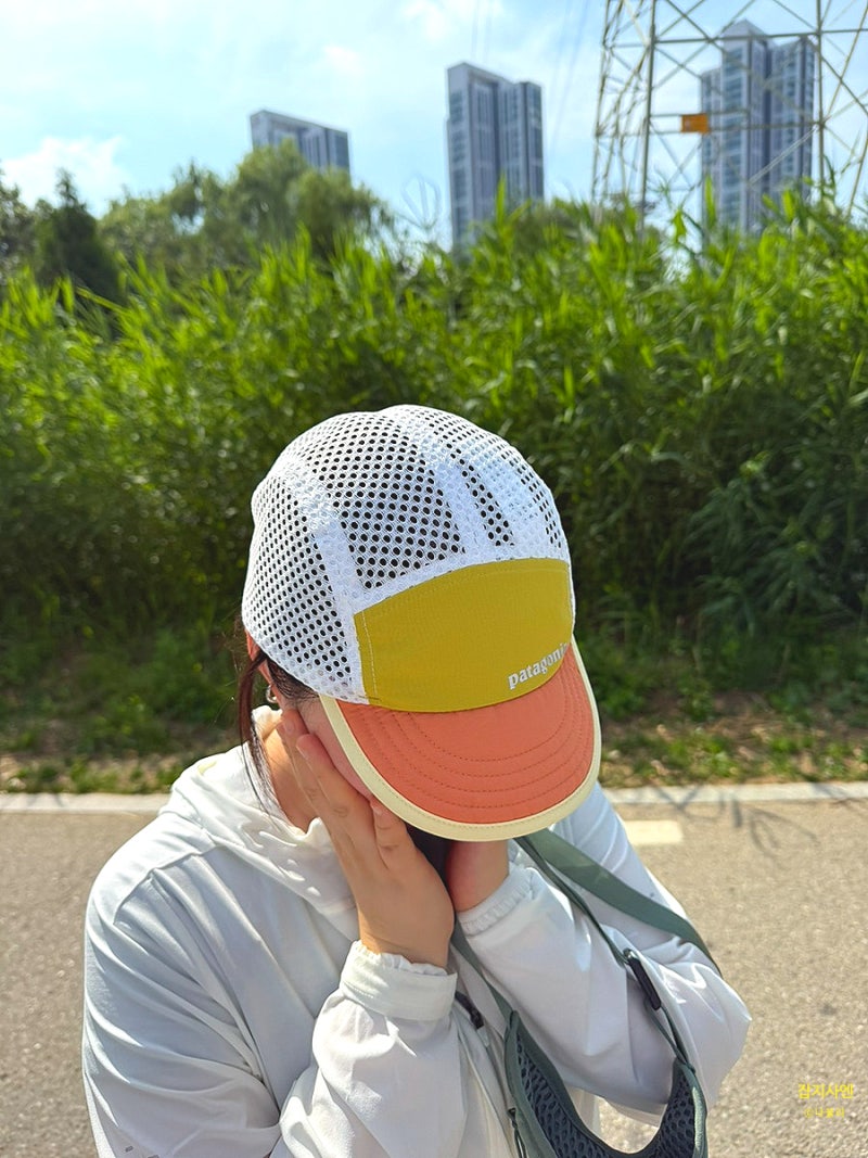 러닝모자 추천 | 파타고니아 덕빌캡 착샷 실사용 후기