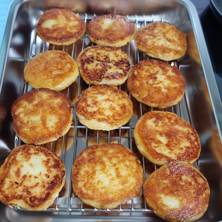  단짠 치즈감자 호떡 만들기 간장 베이스가 킥!