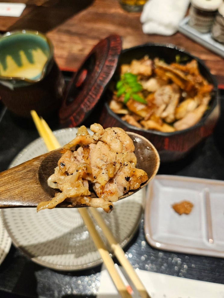  후쿠오카 캐널시티 근처 맛집 |  토리마부시 とりまぶし. 아이와 먹기 좋은 닭고기 요리집!