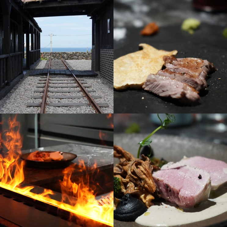  제주 3대 오마카세 안돈 제주 흑돼지 오마카세 1인 가능!