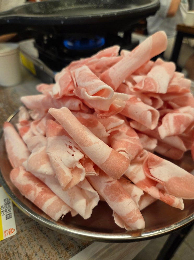  부산 명지 고기집, 대패 맛집 명지 부원냉삼집