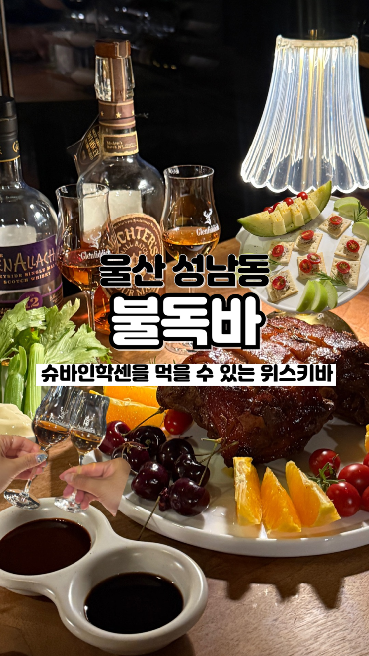  겉바속촉 끝내주는 슈바인학센이 있는 분위기 깡패 성남동 울산위스키바 불독바
