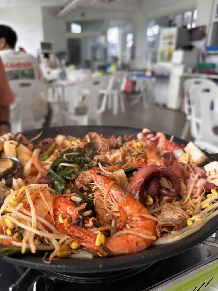  이효리가 다녀간 여수 맛집! 해물삼합 낭만포차 32번 낭만도시에서 제대로 먹고 왔어요~