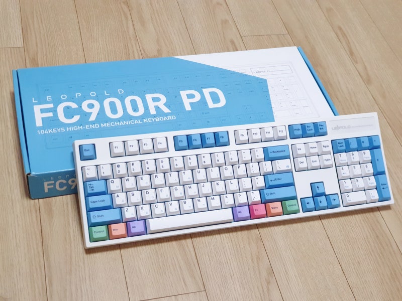 레오폴드 키보드 FC900R PD 언박싱 간단 리뷰(feat. 다얼유)