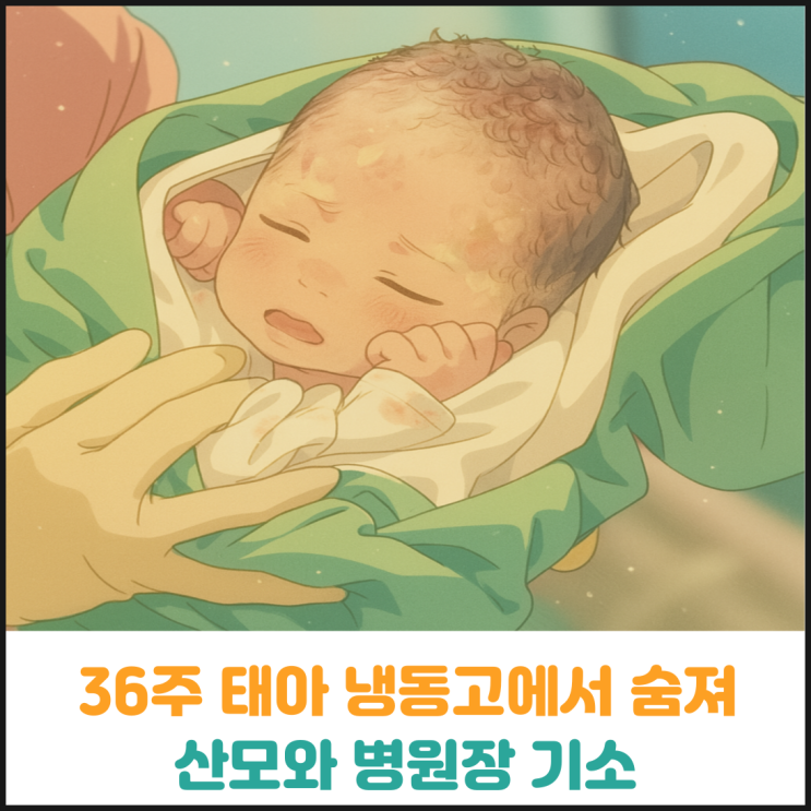  36주 태아 냉동고에서 숨쳐, 산모와 병원장 기소