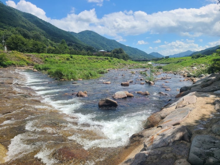  산청 송정 계곡 