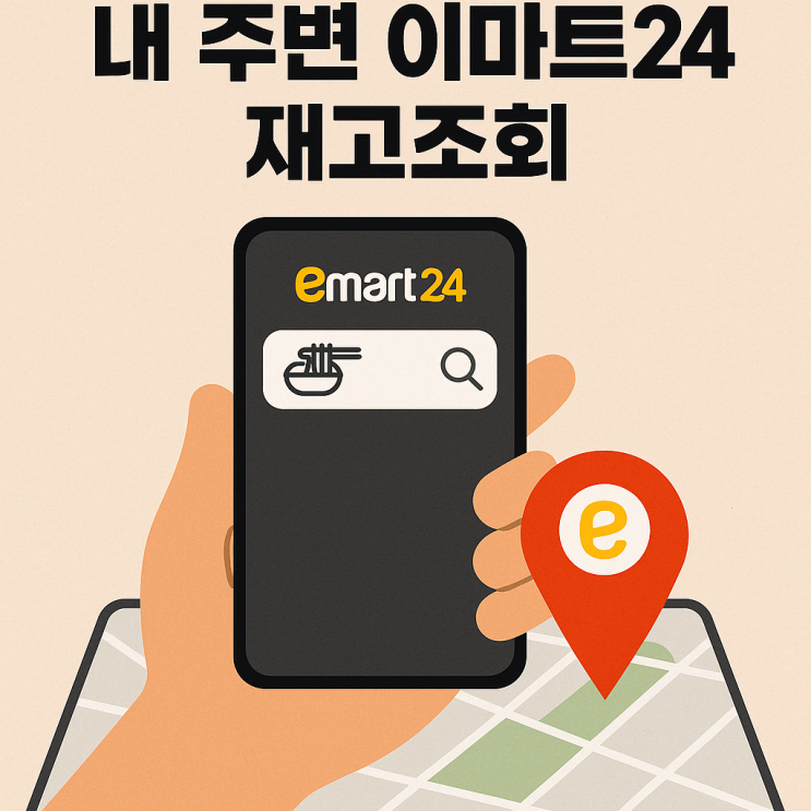  이마트24 재고조회? 앱 하나면 바로 확인됩니다!