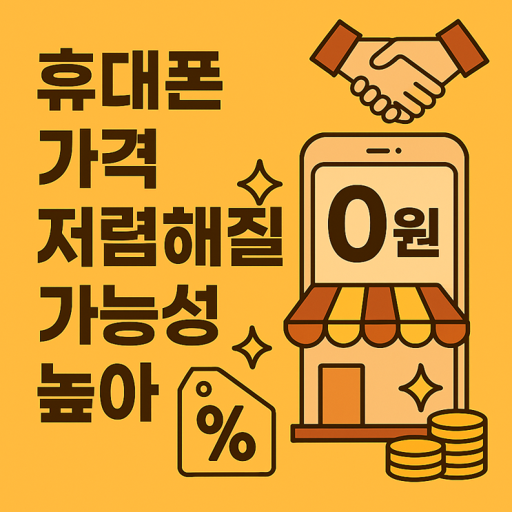 단통법 폐지, 휴대폰 가격 저렴해질까?