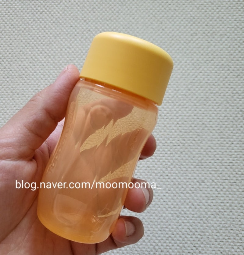 [아이랑 외출 필수템]타파웨어 미니에코물통 90ml 놀이터에 갈 때도 좋아