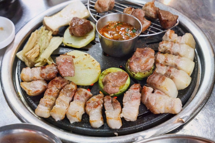  먹고정 서귀포올레시장본점, 제주 서귀동 맛집에서 흑돼지를 경험했어요