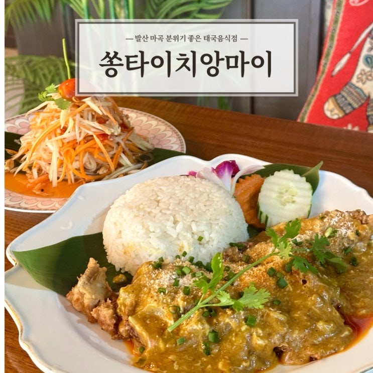 [쏭타이치앙마이 마곡직영점] 태국 현지 맛 그대로 마곡맛집 추천