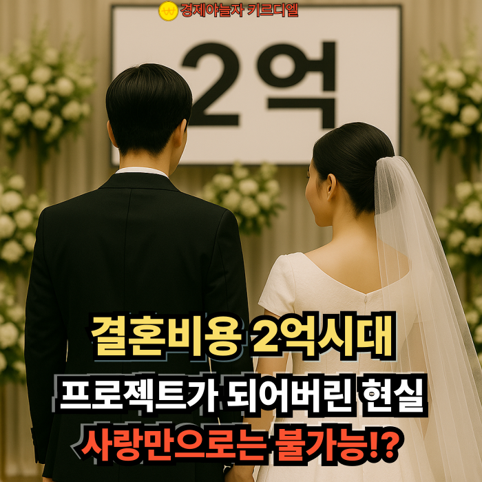 결혼<b>비용</b> 2억 시대, 프로젝트가 되어버린 현실