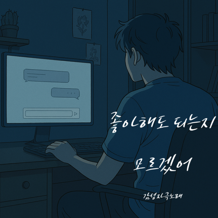  온시온 좋아해도 되는지 모르겠어 가사 해석 - 짝사랑의 고백