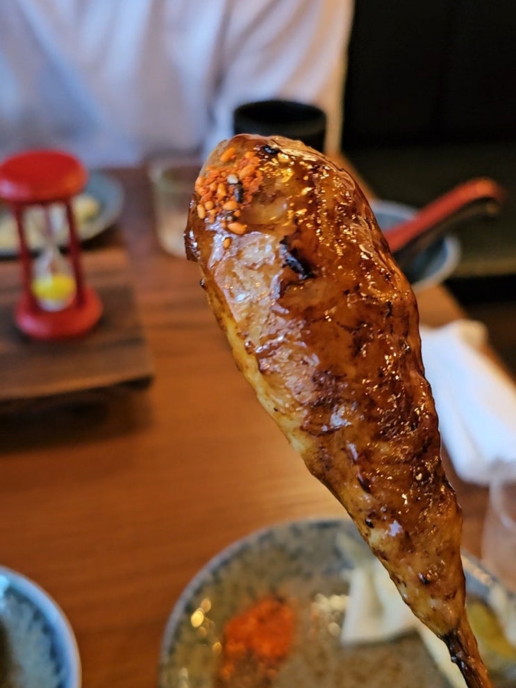  서울 잠실의 분위기 미친 방이동 술집 야키토리 나루토에서 꼬치 오마카세 먹고 감동한 이자카야 찐후기