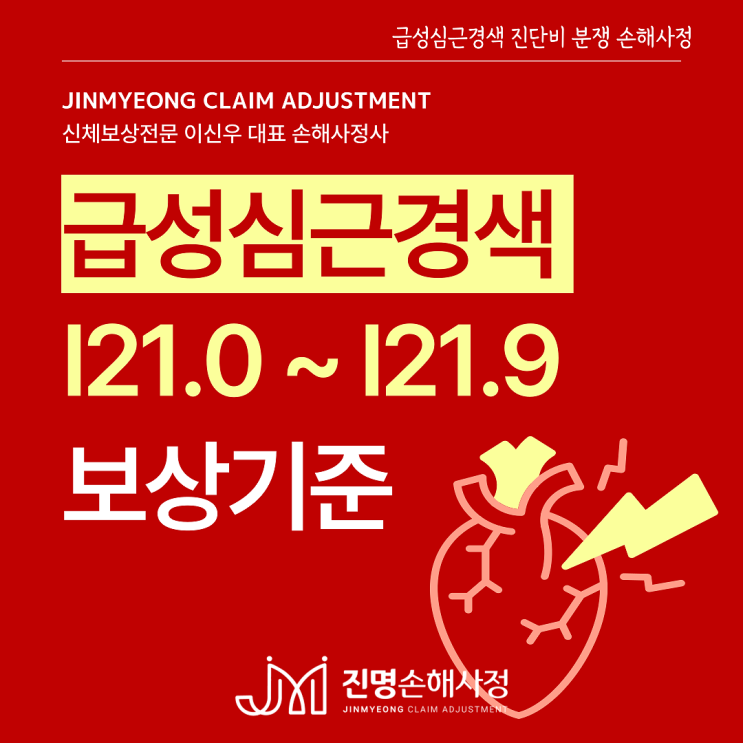  급성심근경색 진단비 보상기준(급성심근경색 사망 시 보험금 청구)