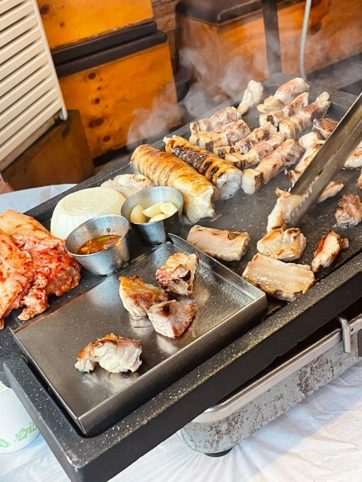  송도 고기집 추천 | 이영지도 다녀간 하남돼지집 인천송도센트럴파크점 삼겹살 맛집