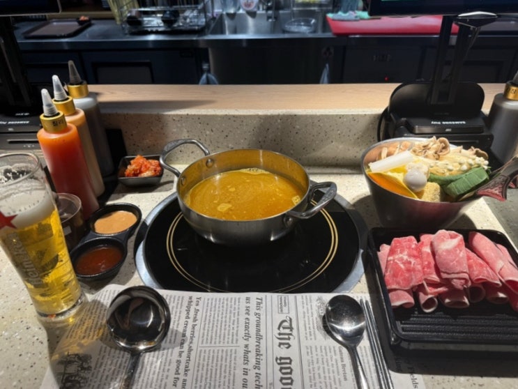  [일산/킨텍스 맛집] 킨텍스쪽에서 샤브샤브 맛집 찾는다면 Kitchen 924