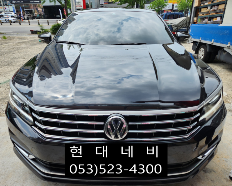  폭스바겐 파사트 네비게이션 DMB 블루투스 신호없음 수리