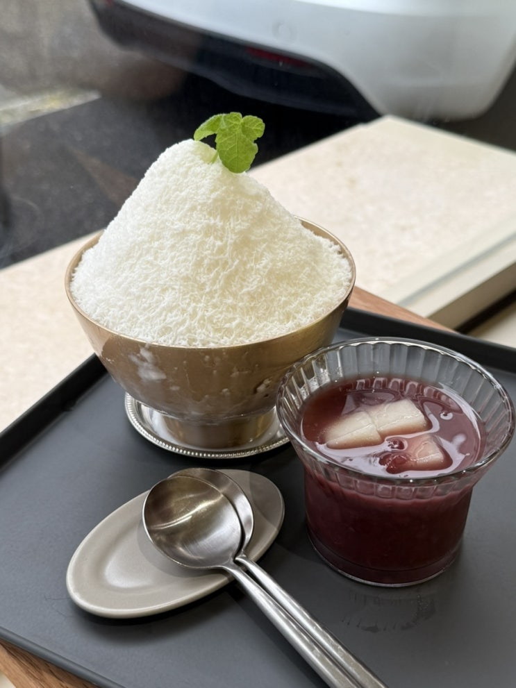  [양재] 엘빙할루카 / 양시숲 테라스 카페, 락토프리 빙수 디저트 맛집! / 내돈내산