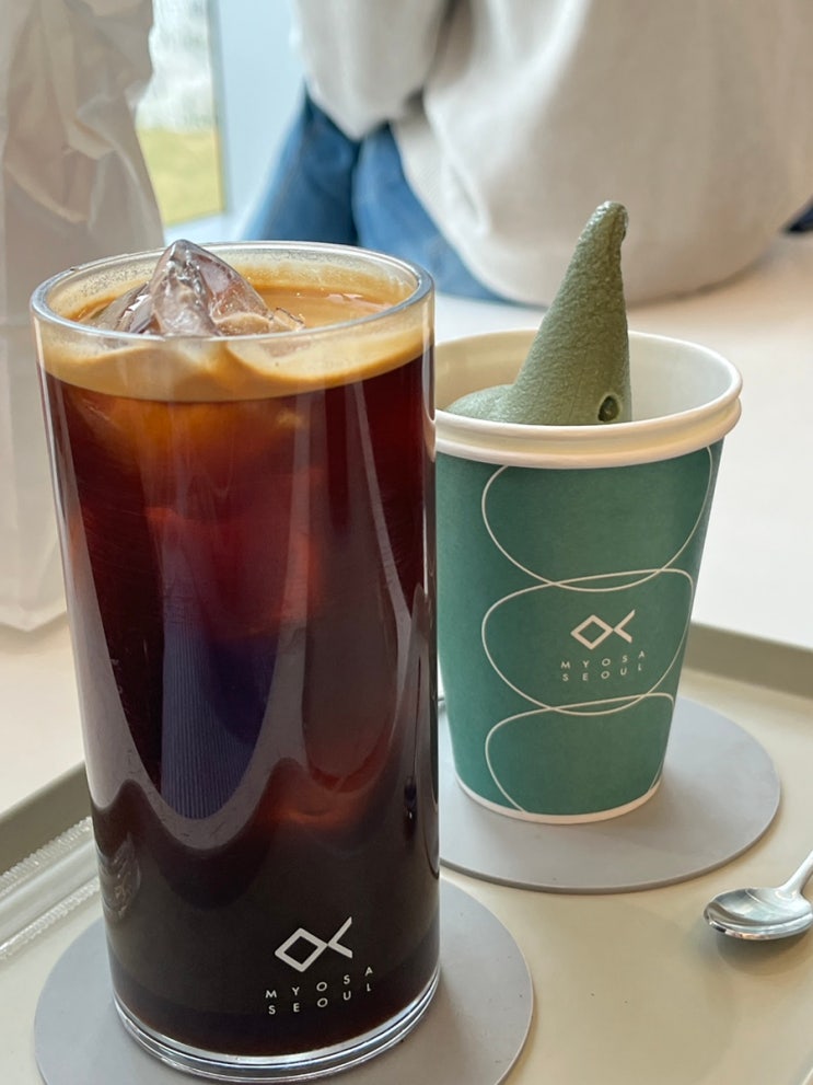  [잠실] 아이스크림 라떼 맛집 "묘사서울 롯데월드몰점" 내돈내산