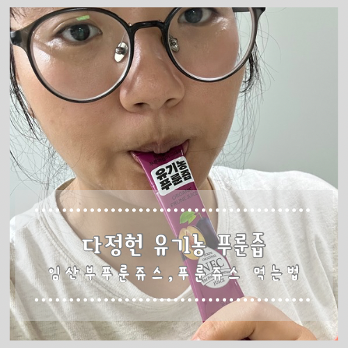  임산부푸룬쥬스 그냥 먹기 힘들 때 푸룬쥬스먹는법 알려드려요! 변비음료로 추천