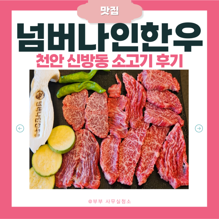  천안맛집 | 넘버나인한우 솔직 후기 | 천안 소고기 | 신방동맛집