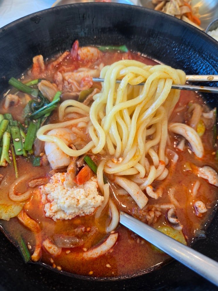  강릉 순두부짬뽕 뉴솔향초당순두부 애견동반 아침식사