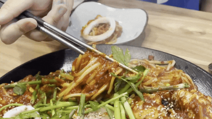  가족외식으로 분위기 괜찮은 안양일번가 아구찜맛집 추천 신내담아구찜&해물수제비