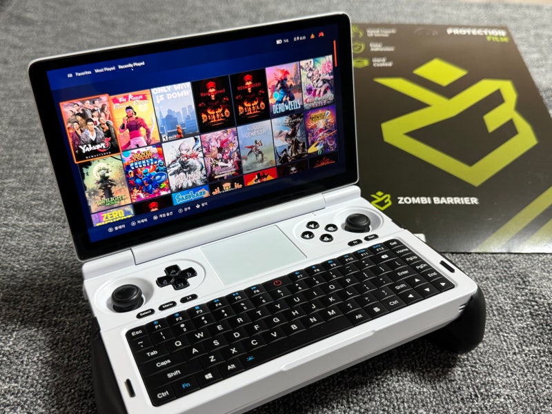 GPD Win mini 2025 전용 좀비베리어 로열AR고화질무반사 보호필름