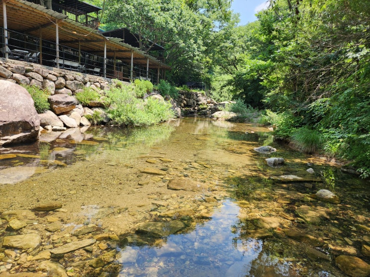 양산 배내골 계곡 평상 대여 배내골 펜션 양산 물놀이 후기