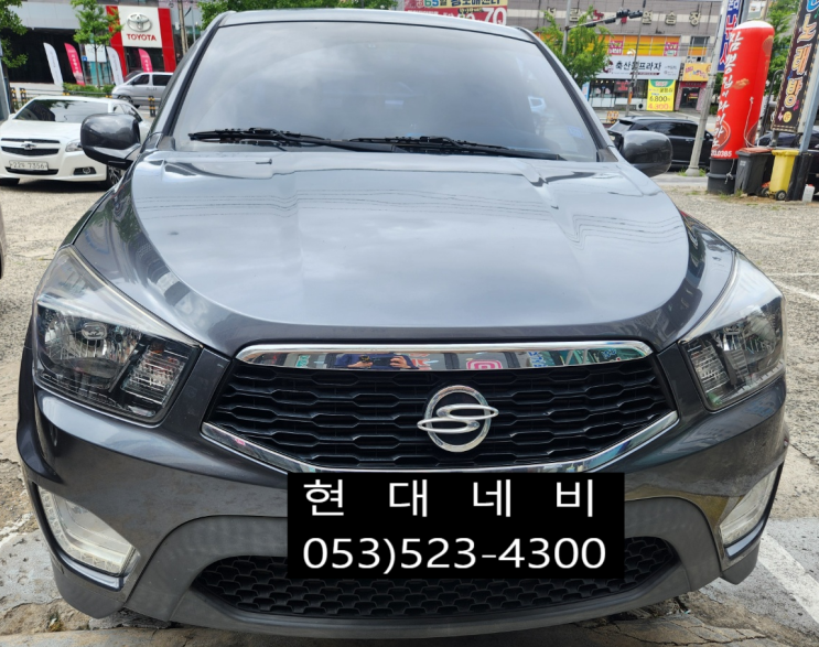  코란도스포츠 순정네비게이션 전원불량 블랙아웃 수리