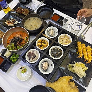 양양더앤리조트 근처 맛집, 연인,가족,단체 가기 좋은 해녀횟집 대게맛집