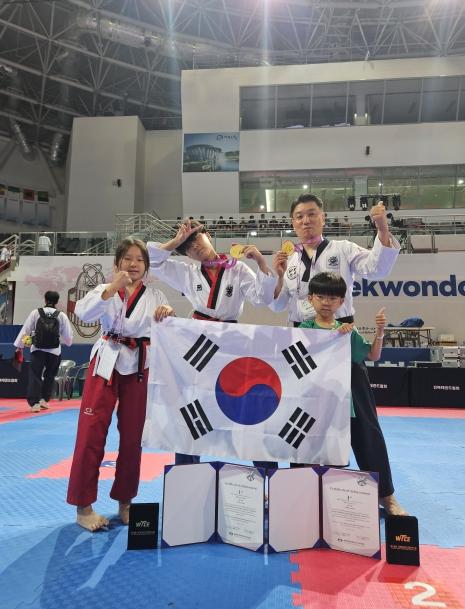 옹진군 영흥면 소재 근자필성 하늘태권도, ‘제18회 세계태권도문화엑스포’서 공인품새 세계 1위