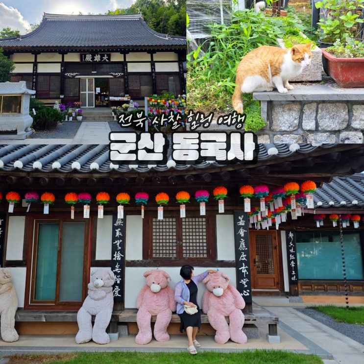  군산 동국사 대웅전 주차장 전북여행 시내 사찰