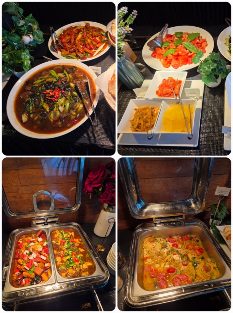  부산 명지오션시티맛집 골든리지 중식 양식 명지뷔페 디너