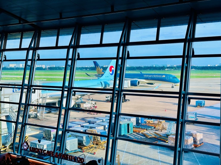  호치민항공권 가격 호치민공항 출국 대한항공 KE478 이코노미 기내식