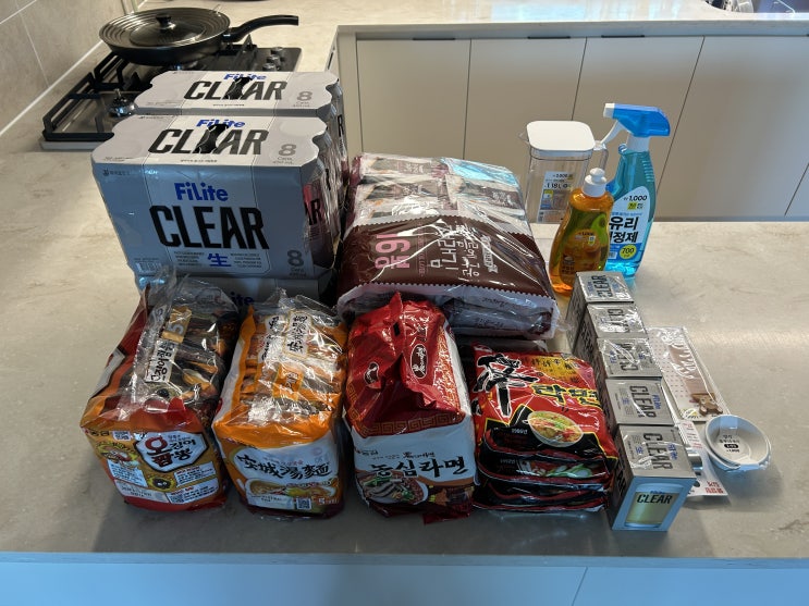  칠곡 홈플러스와 다이소에서 쇼핑 한 날