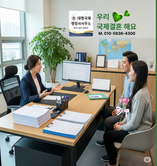  중국국제결혼 혼인신고 및 결혼비자 받는 법