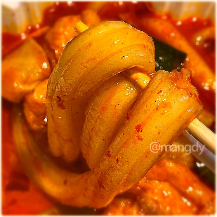  엽기떡볶이 맛 메뉴 추천 엽떡 로제 마라엽떡 맵기 분모자 후기