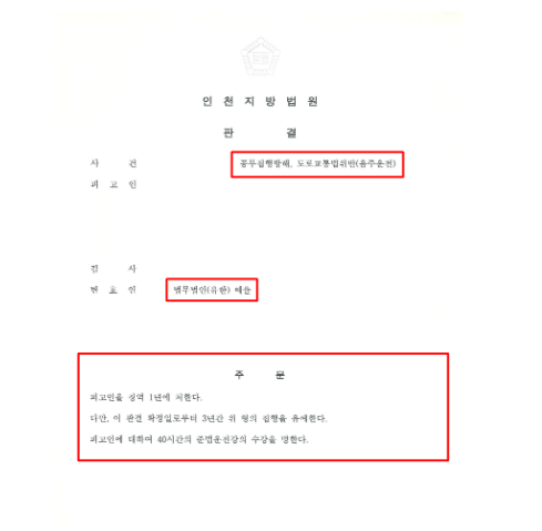 인천뺑소니변호사 선처전략은