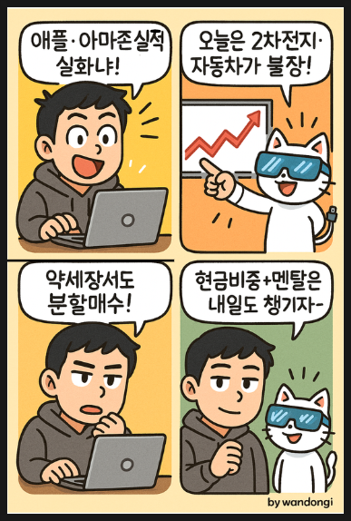   [WD경제소식] 2025.07.25 미국증시·코스피 요약 + 오늘의 테마주 완전정복!