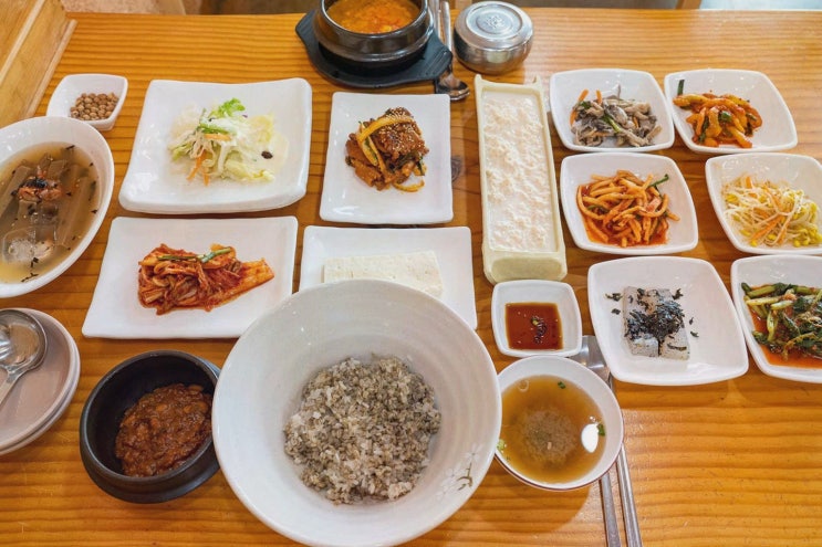  다양한 건강식이 있는 헤이리마을 맛집, 장단콩두부촌
