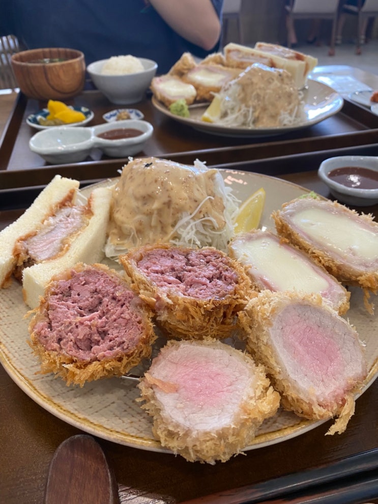  재방문한 부송동맛집 익산 고메윤 모듬카츠 곽밥 최애 돈까스맛집 히레카츠 로스카츠 치즈카츠 멘치카츠 카츠산도 드루와 돈카츠종류