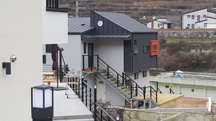   외장 & 지붕 마감 공사 편