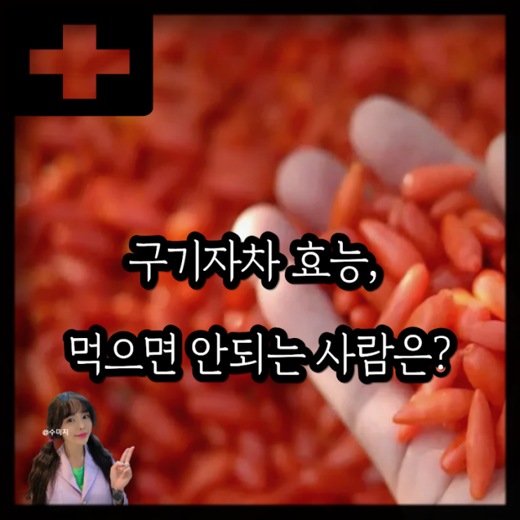  구기자의 효능 부작용 먹는법, 구기자차의 효능