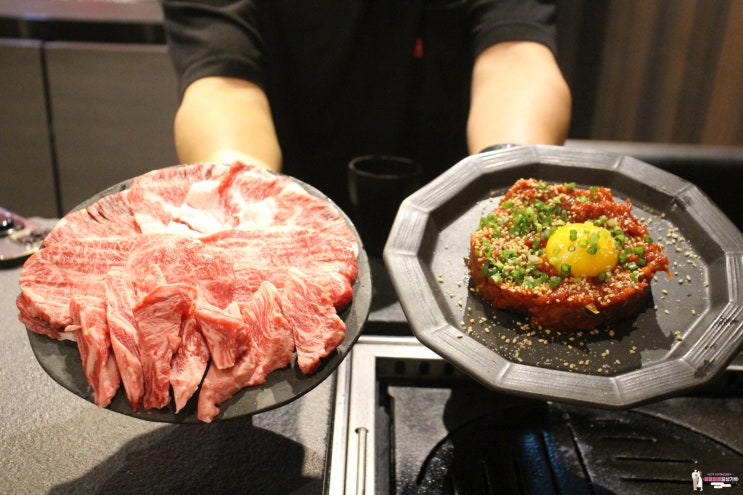  육회가 서비스인 을지로 콜키지프리 고깃집 '난로은회 을지로'