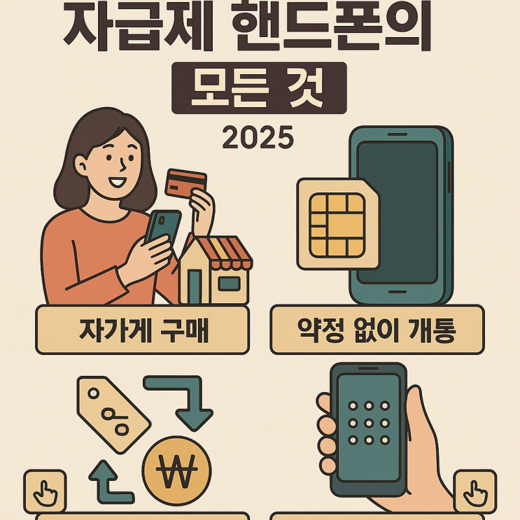  약정 없이 쓰는 자급제폰, 진짜 이득일까?