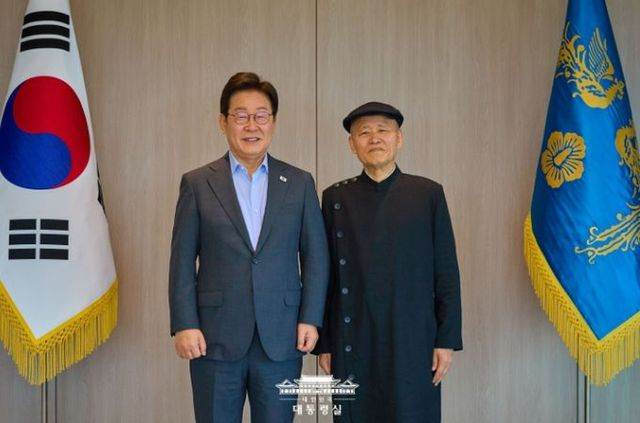  이재명 대통령, 도올 김용옥 선생 접견