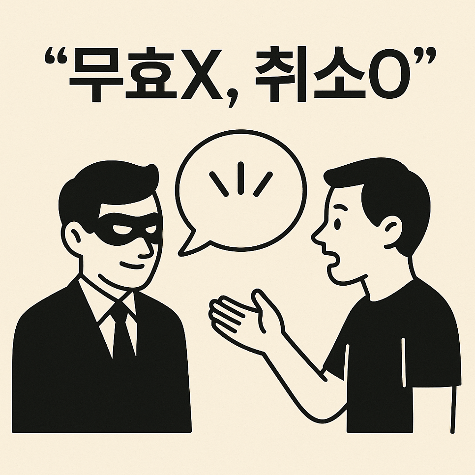 [울산 변호사] 사기 취소 vs 강박 취소, 계약 취소 언제 가능할까? 관련 사진